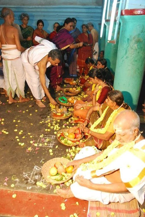 Flowers offered to the deity