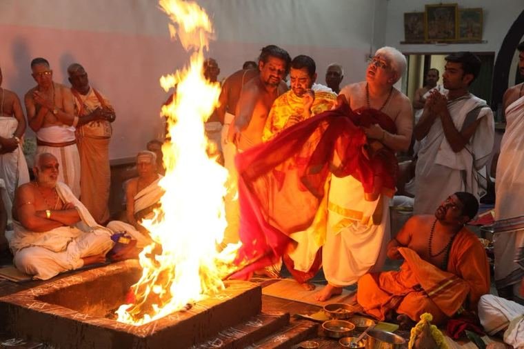 The homa fire
