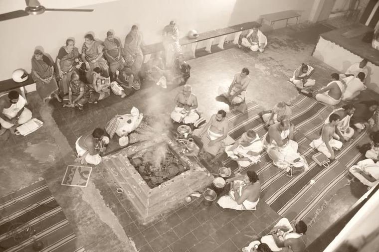 The homa, seen from above