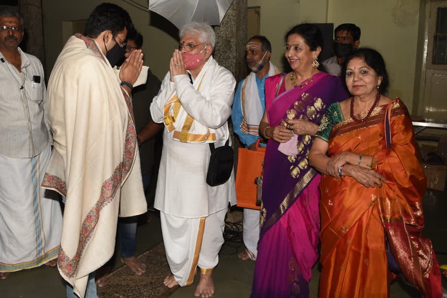 Greetings exchanged at the Matha