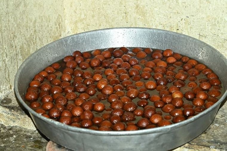 Gulab jamun for the Samaradhana